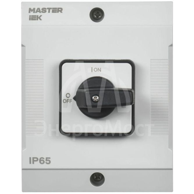 Переключатель кулачковый 40А (сх. 10) в боксе стандартная рукоятка IEK MI-CS20-040-010