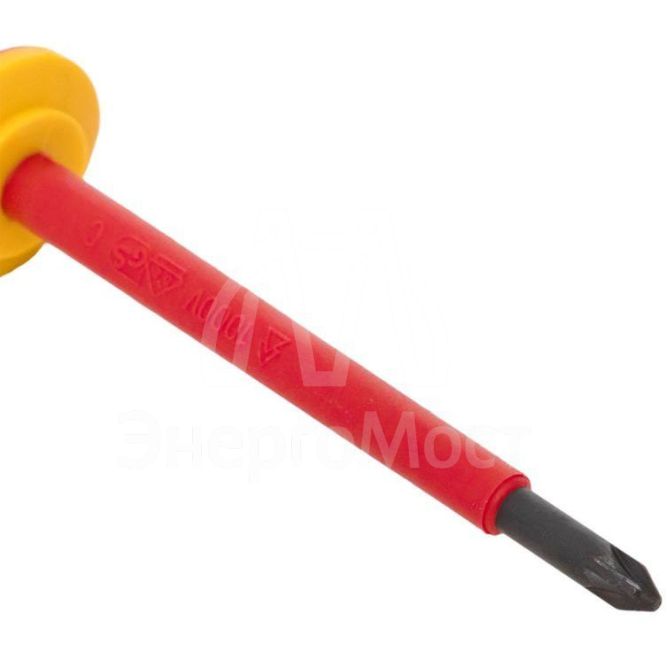 Отвертка Professional PZ-FL1х80мм VDE 1000В EKF pz-fl-1-80-pro-in