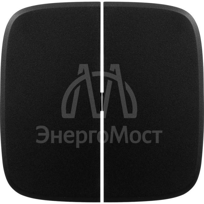 Панель лицевая Valena Allure для 2-кл. выкл антрацит Leg 755028