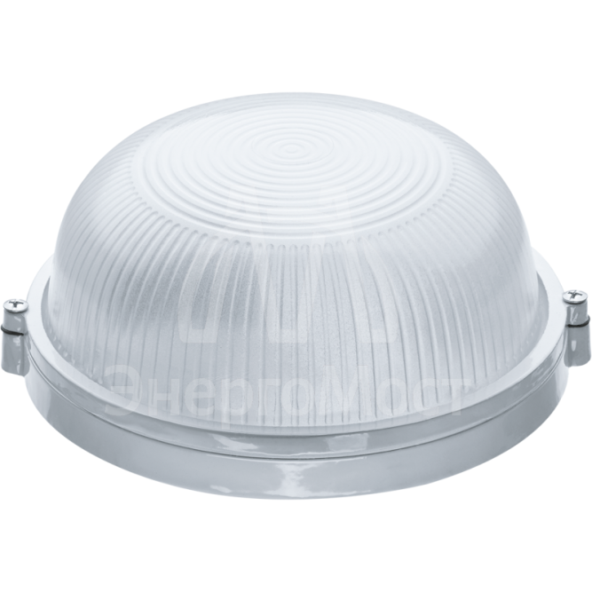 Светильник ЛОН 94 802 NBL-R1-60-E27/WH 1х60Вт E27 IP54 (аналог НПБ 1301 бел. круг 60Вт) Navigator 94802
