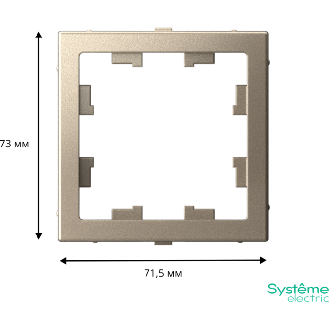 Адаптер ArtGallery для функции AtlasDesign шампань SE GAL000508