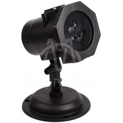 Проектор LED 12 сменных слайдов RGBW 12В NEON-NIGHT 601-262