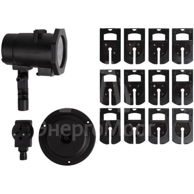 Проектор LED 12 сменных слайдов RGBW 12В NEON-NIGHT 601-262