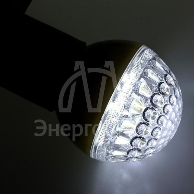 Лампа светодиодная 1Вт 9LED Шар d50 E27 бел. Neon-Night 405-215