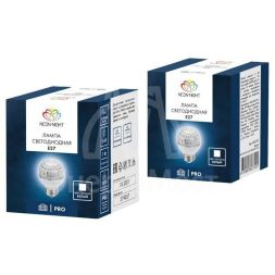 Лампа светодиодная 1Вт 9LED Шар d50 E27 бел. Neon-Night 405-215