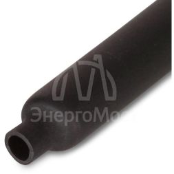 Трубка термоусадочная ТУТнг-LS-120/60 черн. (уп.25м) КВТ 60101