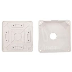 Коробка монтажная для камер видеонаблюдения 130х130х50мм Rexant 28-4001