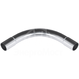 Поворот на 90град. d50мм AL безрезьбовой алюм. EKF pb-50-AL