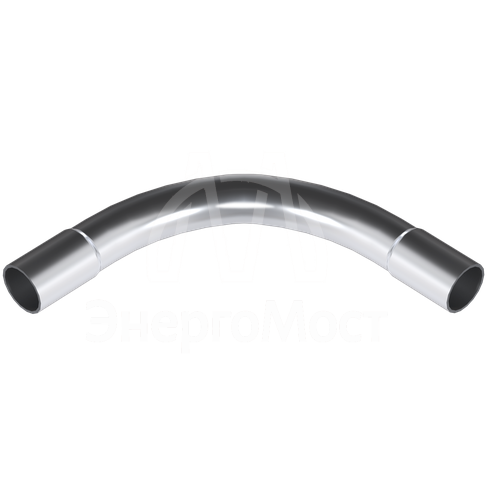 Поворот на 90град. d50мм AL безрезьбовой алюм. EKF pb-50-AL