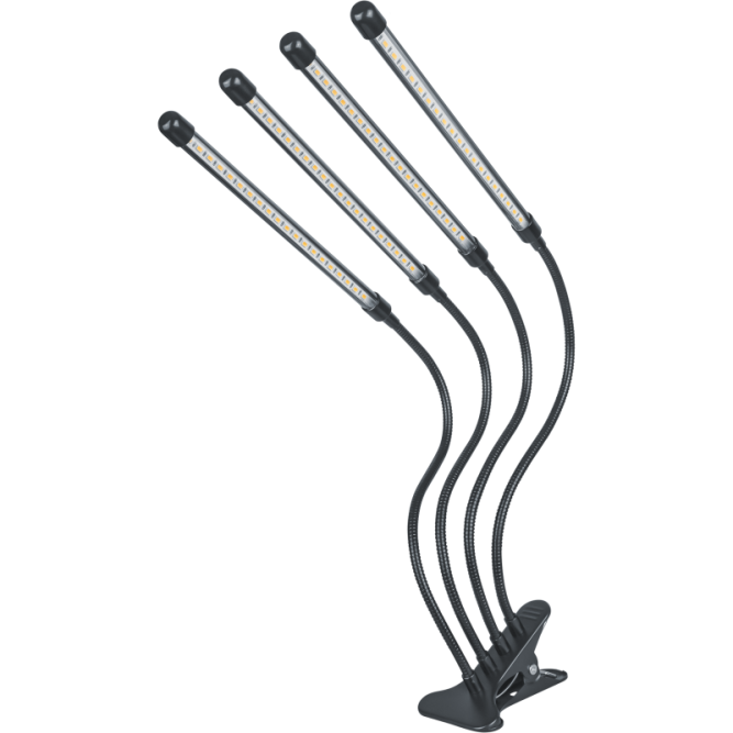 Светильник светодиодный 95 584 NDF-FITO-C01-01-40W-BL 40Вт IP40 на прищепке с таймером для растений полного спектра Navigator 95584