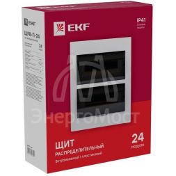 Щит распред. ЩРВ-П-24 IP40 EKF pb40-v-24