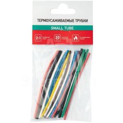 Набор трубок термоусадочных тонкостен. №4 (РЫБОЛОВ) разноцвет. Rexant 29-0104