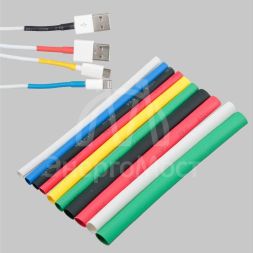 Набор трубок термоусадочных тонкостен. №4 (РЫБОЛОВ) разноцвет. Rexant 29-0104