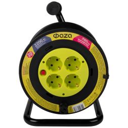 Удлинитель на катушке 4х20м с с заземл. CRG-04-2000 ФАZА 5063785