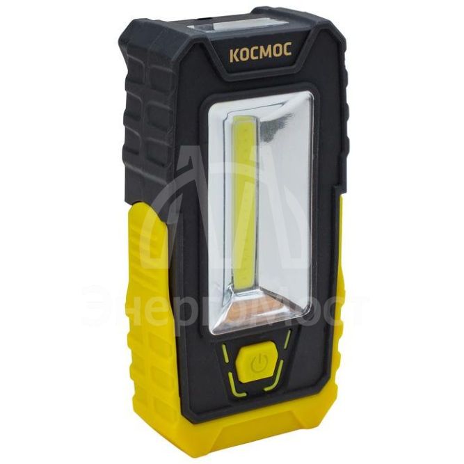 Фонарь 5Вт СОВ 3LED клипса для крепл. магнит поворотная подставка 3хААА КОСМОС KocAu6006COB