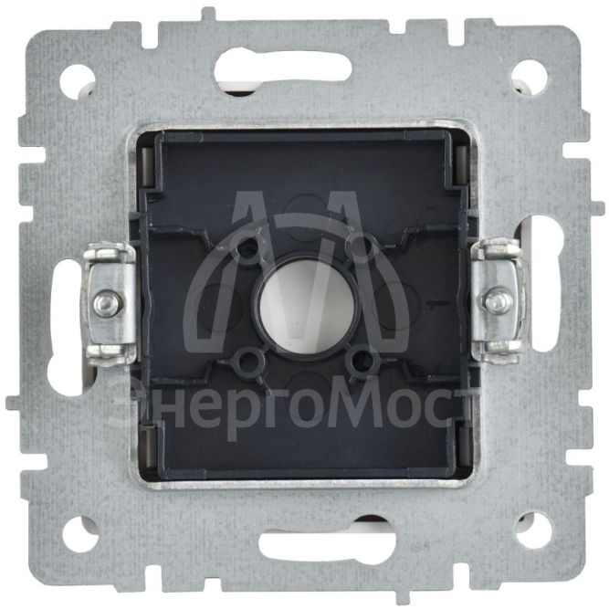 Заглушка BRITE МЗ10-БрАБ с суппортом механизм арктич. бел. IEK BR-PL10-K91