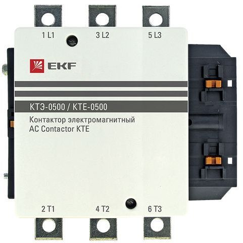 Контактор КТЭ 500А кат. 230В AC 1НО EKF ctr-b-500