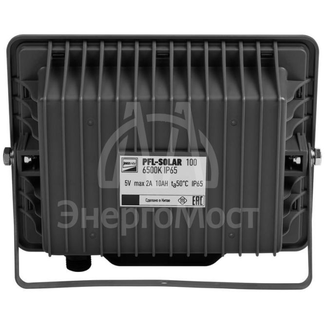 Прожектор светодиодный PFL SOLAR 100 6500К IP65 (в компл. с солнечной панелью и пультом) JazzWay 5044418