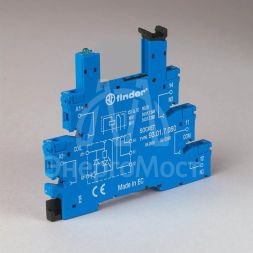 Розетка с винт. клеммами для реле 34 серии 24В FINDER 93017024