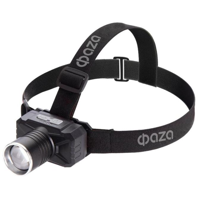 Фонарь аккумуляторный налобный ФАZА AccuFH2 -L10WZ 10Вт 5500-6500К (ZOOM 4режима) IP42 ФАZА 5061545