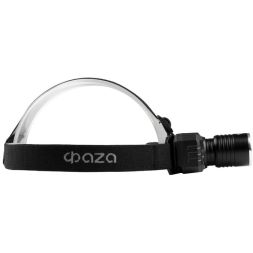 Фонарь аккумуляторный налобный ФАZА AccuFH2 -L10WZ 10Вт 5500-6500К (ZOOM 4режима) IP42 ФАZА 5061545