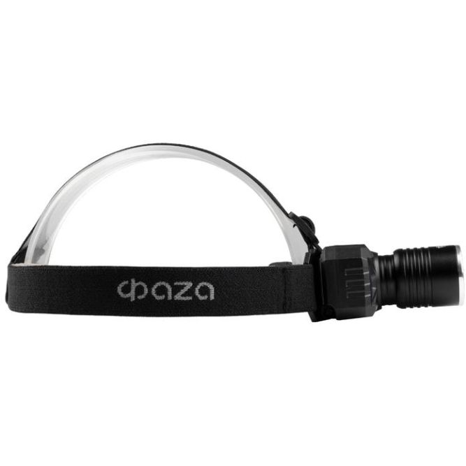 Фонарь аккумуляторный налобный ФАZА AccuFH2 -L10WZ 10Вт 5500-6500К (ZOOM 4режима) IP42 ФАZА 5061545