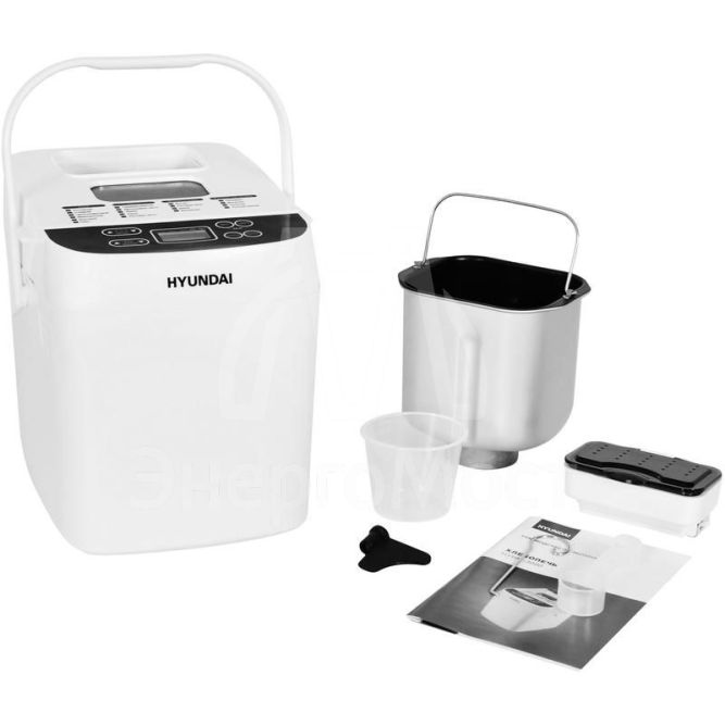 Хлебопечь HYBM-3080 500Вт бел./сер. HYUNDAI 1468984