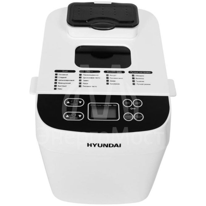 Хлебопечь HYBM-3080 500Вт бел./сер. HYUNDAI 1468984