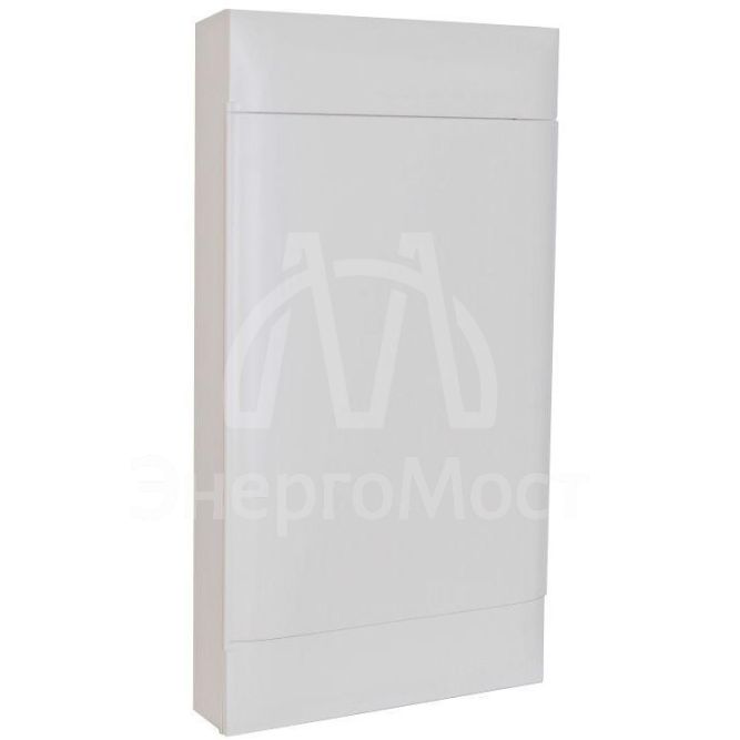 Щиток пластиковый навесной Practibox S 4х12 бел. дверь Leg 135604