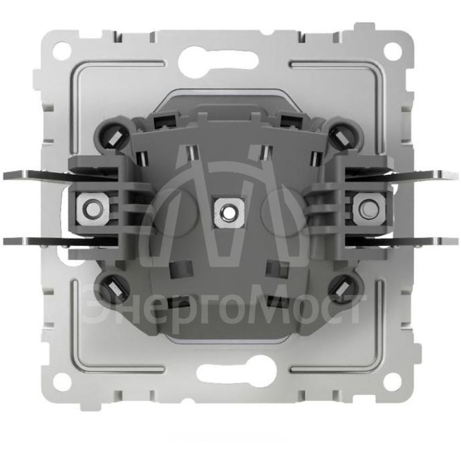 Розетка 1-м СП Pixel 16А IP20 без заземл. защ. шторки механизм перламутр. TOKOV ELECTRIC TKE-PX-R1SF-C04