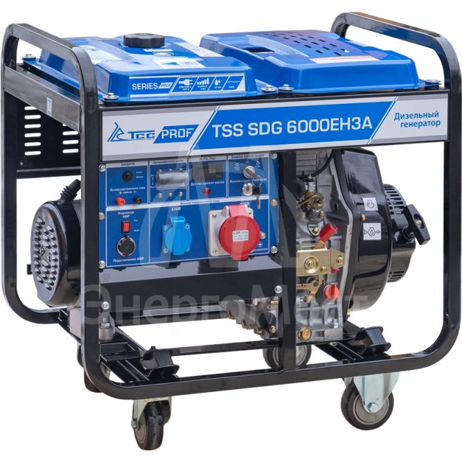 Дизель генератор TSS SDG 6000EH3A