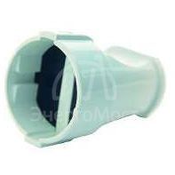 Штепсель без заземл. бел. Makel 10004