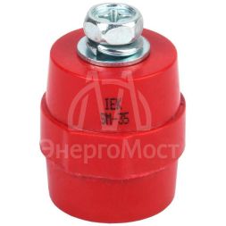 Изолятор SM35 (М8) силовой с болтом IEK YIS11-35-10-B