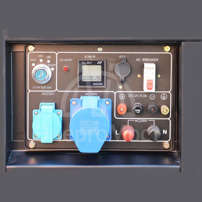 Дизель генератор TSS SDG 8000EHA в кожухе МК-2.1