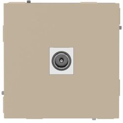 Розетка телевизионная одиночная TV KANT ванильн. марципан DKC 7015503