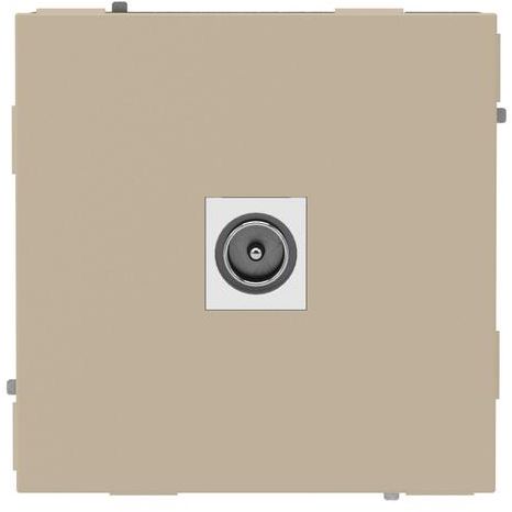 Розетка телевизионная одиночная TV KANT ванильн. марципан DKC 7015503