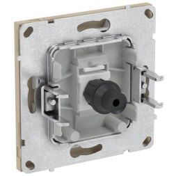 Розетка телевизионная одиночная TV KANT ванильн. марципан DKC 7015503