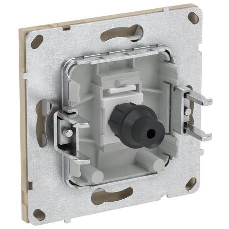 Розетка телевизионная одиночная TV KANT ванильн. марципан DKC 7015503