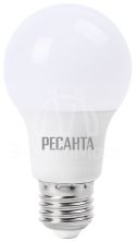 Лампа светодиодная РЕСАНТА LL-R-A60-9W-230-3K-E27