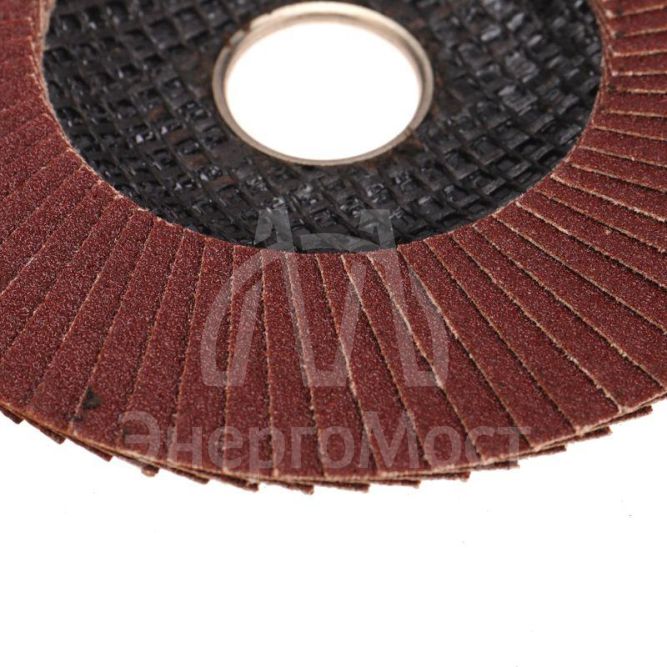 Круг лепестковый торцевой P120 125х22.2мм Kranz KR-90-0017