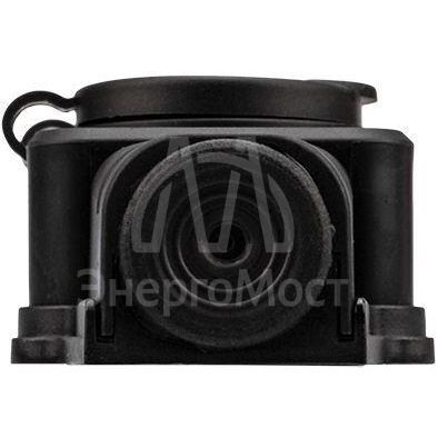 Розетка штепсельная двухместная влагозащ. с/з 16А IP54 каучук Rexant 111-112