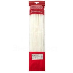 Хомут P6.6 4.8х400 FlexLock стандартный бел. (уп.100шт) PROxima EKF plc-fl-ctsw-4.8x400