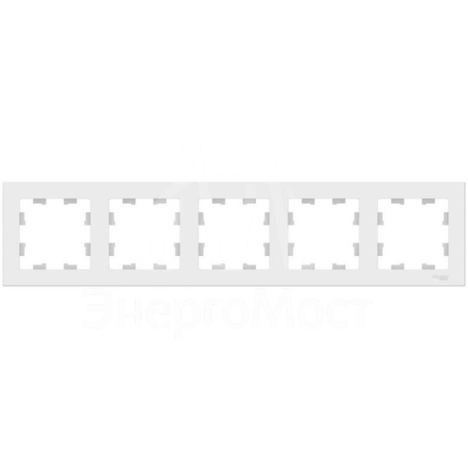 Рамка 5-пост. AtlasDesign универс. лотос SE ATN001305