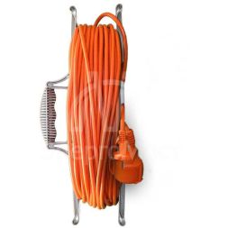 Удлинитель-шнур на рамке 1х20м без заземл. 6А IP44 УШ-6 ПВС 2х0.75 UNIVersal 9632016