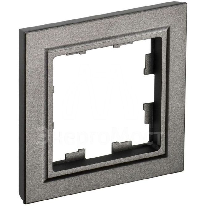 Рамка 1-м BRITE РУ-1-БрТБ бронза IEK BR-M12-K45