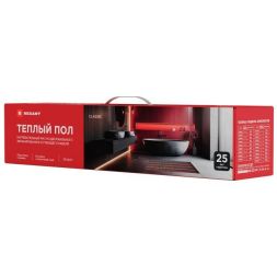 Комплект "Теплый пол" (мат) двухжил. 1500Вт 0.5х20м 10кв.м Classic RNX-10-1500 с экраном Rexant 51-0519-2