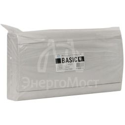 Щит ЩРН-П-18 IP41 бел. дверца (пром. упак.) Basic EKF pb-n-18w-bas