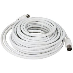 Шнур TV Plug - TV Jack 15м бел. Rexant 18-0008