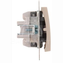 Механизм выключателя 2-кл. 1п СП Karina 10А IP20 крем. LEZARD 707-0388-101