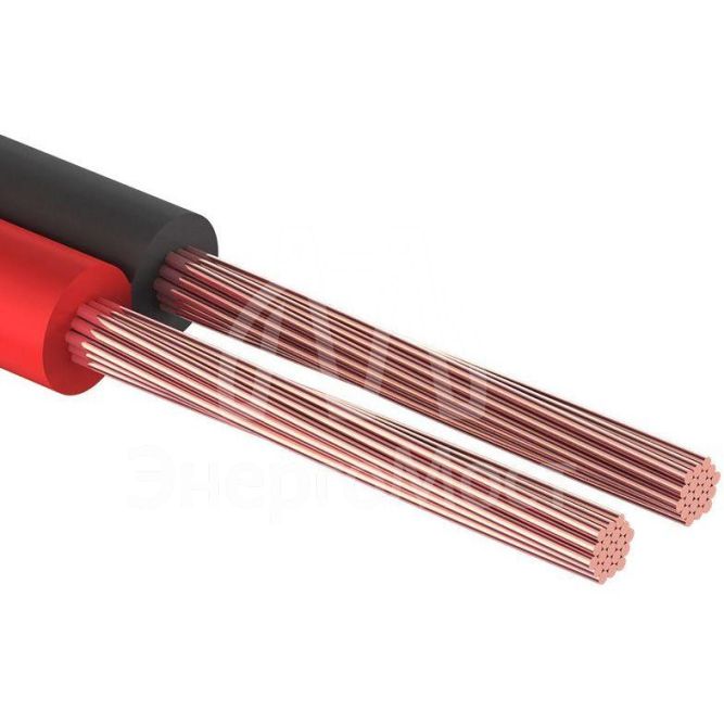 Кабель Stereo 2х1.50 красн./черн. (уп.20м) Rexant 01-6106-3-20